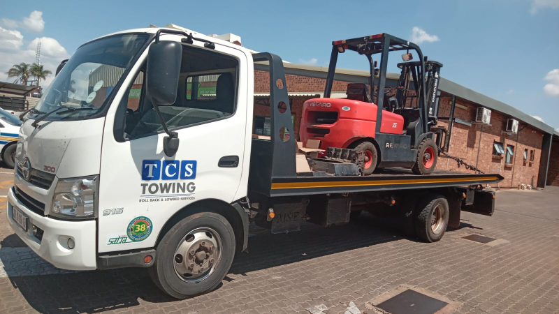 Forklift relocation — industrial site move nationwide